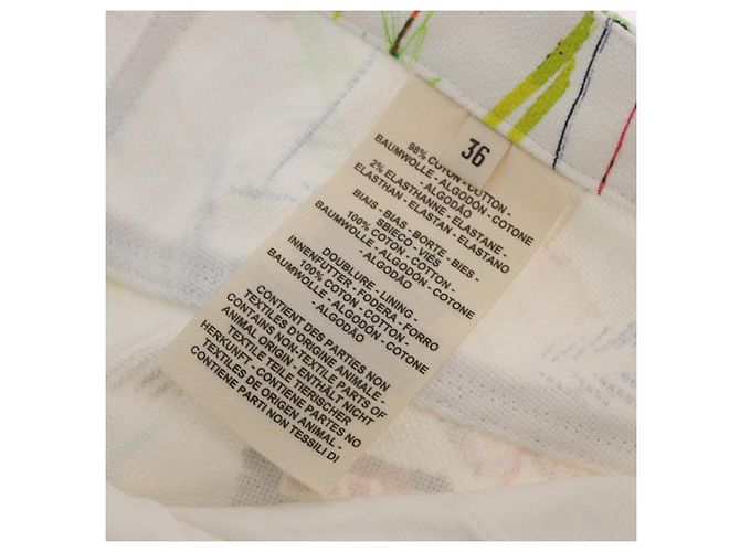 Hermès HERMES Short Pants 36 Multicolor Silver Auth YKZ632M Silvery Multiple colors - view 16