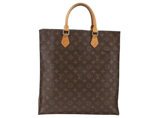 LOUIS VUITTON Borsa Sac Plat Monogram M51140 LV Auth th6661 Monogramma - vista 13
