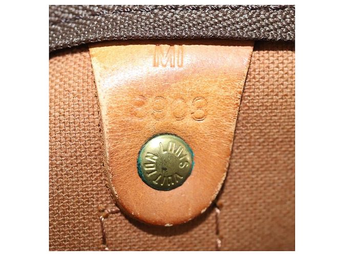 LOUIS VUITTON Borsa Boston Monogram Keepall 55 M41424 LV Auth 172324 Monogramma - vista 12