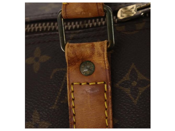 LOUIS VUITTON Borsa Boston Monogram Keepall 55 M41424 LV Auth 172324 Monogramma - vista 17