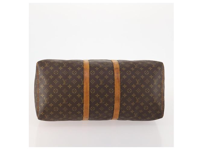LOUIS VUITTON Borsa Boston Monogram Keepall 55 M41424 LV Auth 172324 Monogramma - vista 5