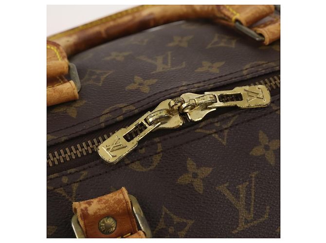 LOUIS VUITTON Borsa Boston Monogram Keepall 55 M41424 Auth LV YKZ276 Monogramma - vista 10