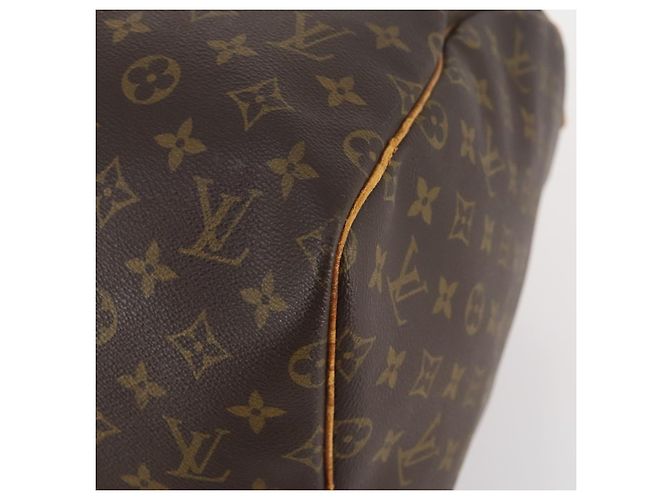 LOUIS VUITTON Borsa Boston Monogram Keepall 55 M41424 Auth LV YKZ276 Monogramma - vista 14
