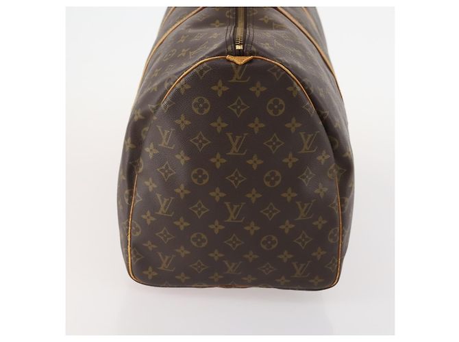 LOUIS VUITTON Borsa Boston Monogram Keepall 55 M41424 Auth LV YKZ276 Monogramma - vista 3