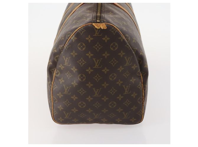 LOUIS VUITTON Borsa Boston Monogram Keepall 55 M41424 Auth LV YKZ276 Monogramma - vista 4