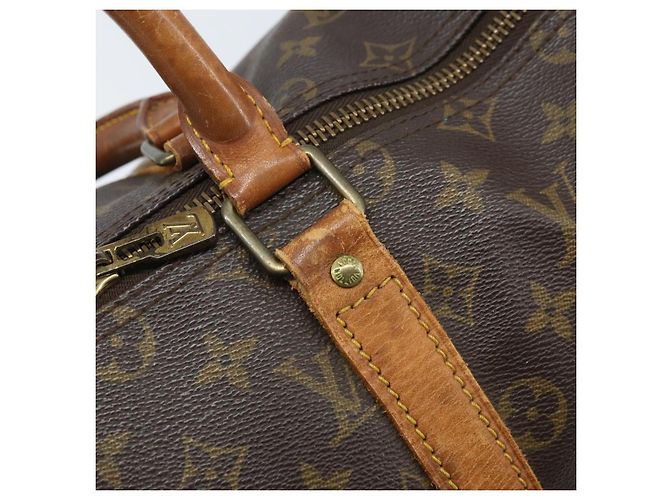 LOUIS VUITTON Borsa Boston Monogram Keepall 45 M41428 LV Auth 163647 Monogramma - vista 11