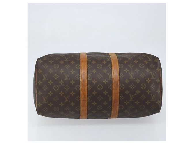 LOUIS VUITTON Borsa Boston Monogram Keepall 45 M41428 LV Auth 163647 Monogramma - vista 5