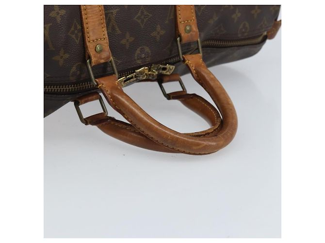 LOUIS VUITTON Borsa Boston Monogram Keepall 45 M41428 LV Auth 163647 Monogramma - vista 7