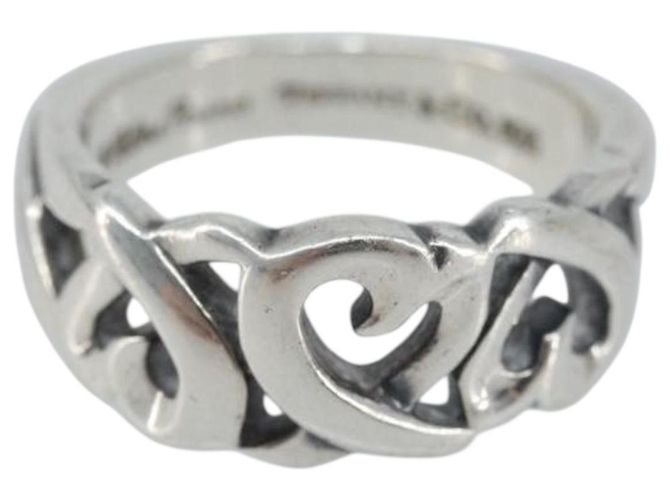 Autre Marque Anello TIFFANY&Co. Argento Ag925 Auth BAZ302 - vista 2