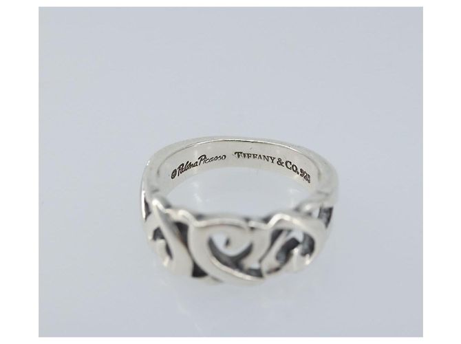 Autre Marque Anello TIFFANY&Co. Argento Ag925 Auth BAZ302 - vista 6