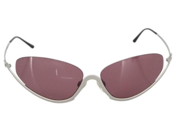 Occhiali da sole CHANEL COCO Mark in metallo tono argento 4004 CC Auth BAZ737 - vista 2