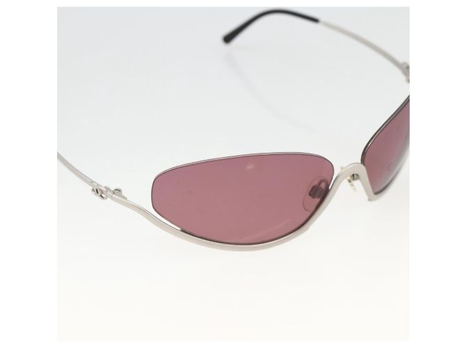 Occhiali da sole CHANEL COCO Mark in metallo tono argento 4004 CC Auth BAZ737 - vista 8