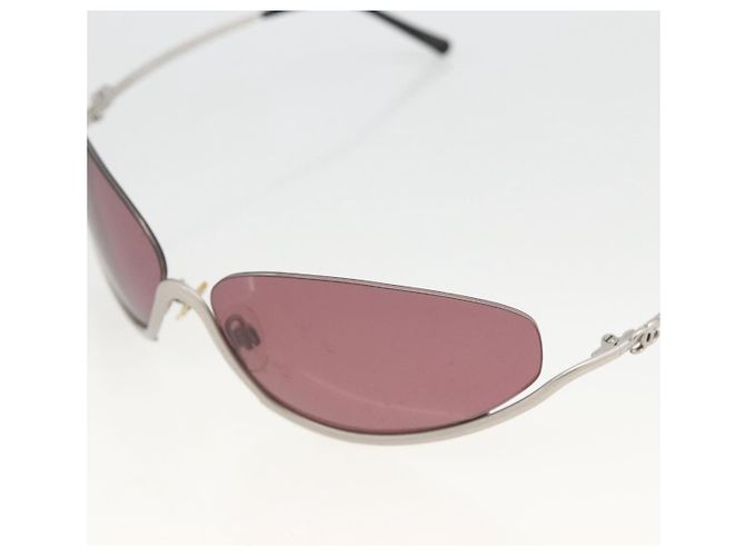 Occhiali da sole CHANEL COCO Mark in metallo tono argento 4004 CC Auth BAZ737 - vista 9