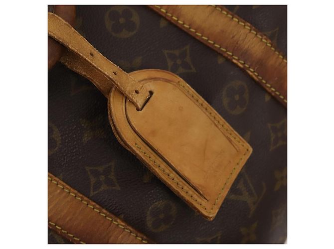 LOUIS VUITTON Monogram Keepall Bandouliere 55 Borsa Boston M41414 LV Auth BA11072 Monogramma - vista 22