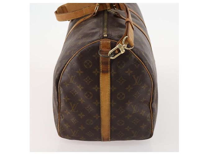 LOUIS VUITTON Monogram Keepall Bandouliere 55 Borsa Boston M41414 LV Auth BA11072 Monogramma - vista 3