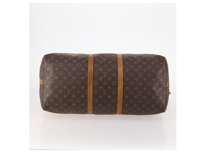 LOUIS VUITTON Monogram Keepall Bandouliere 55 Borsa Boston M41414 LV Auth BA11072 Monogramma - vista 5