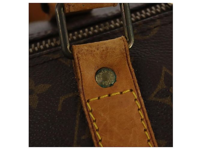LOUIS VUITTON Monogram Keepall Bandouliere 55 Borsa Boston M41414 LV Auth YKZ250 Monogramma - vista 10