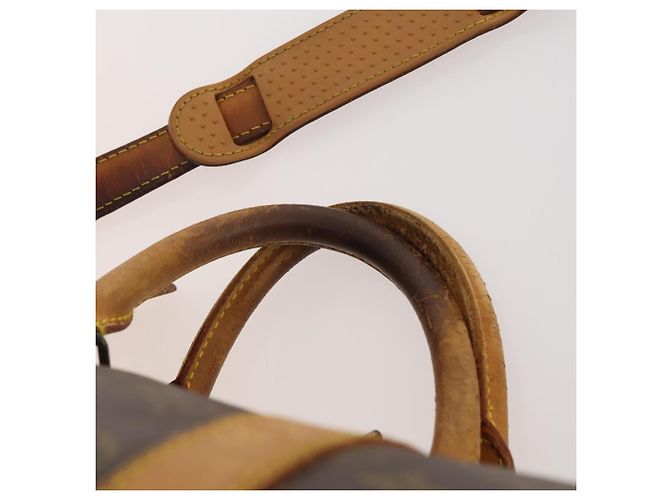 LOUIS VUITTON Monogram Keepall Bandouliere 55 Borsa Boston M41414 LV Auth YKZ250 Monogramma - vista 15