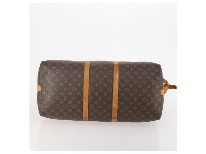 LOUIS VUITTON Monogram Keepall Bandouliere 55 Borsa Boston M41414 LV Auth YKZ250 Monogramma - vista 5
