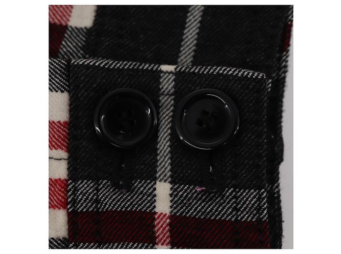 Burberry Nova Check Blue Label Shorts aus Baumwolle 2 Stück Schwarz Auth am10880 - Ansicht 8