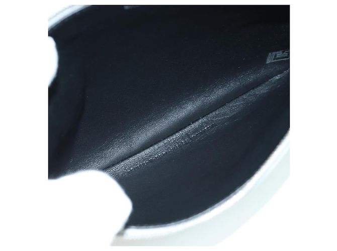Borsa a mano in pelle BALENCIAGA Argento Auth SW2267M - vista 10
