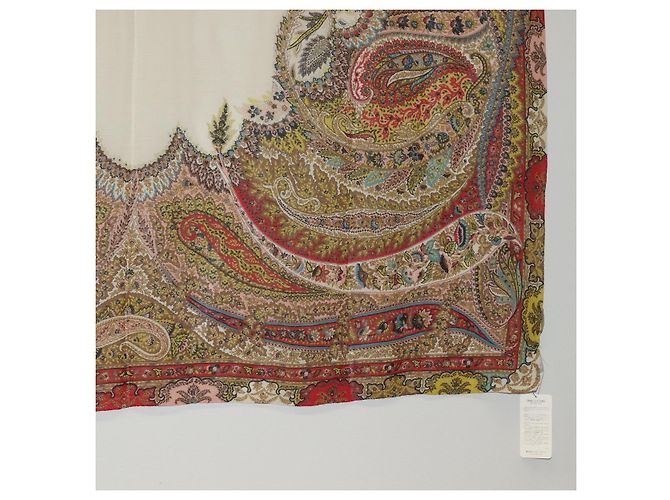Etro Großer Schal aus Seide in Multicolor Auth am11161A Mehrfarben - Ansicht 10