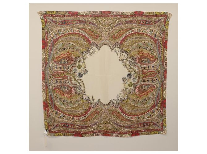 Etro Großer Schal aus Seide in Multicolor Auth am11161A Mehrfarben - Ansicht 14