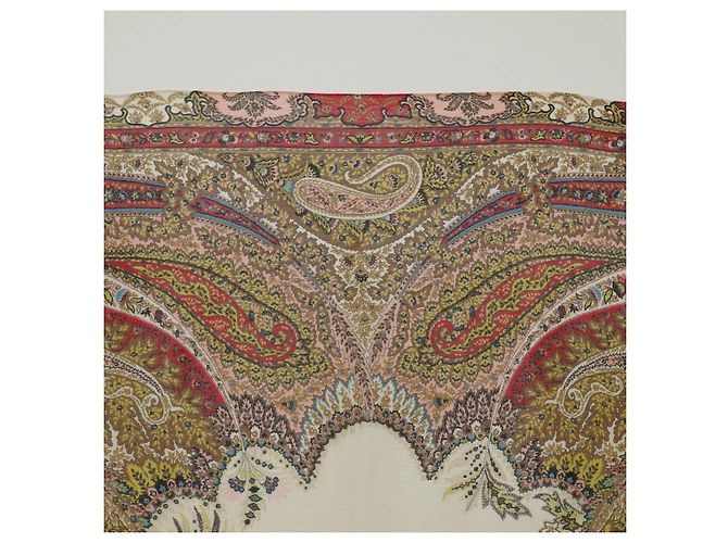 Etro Großer Schal aus Seide in Multicolor Auth am11161A Mehrfarben - Ansicht 3