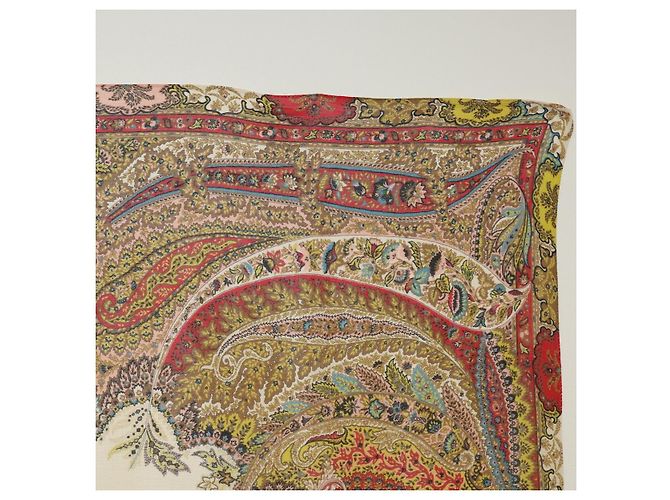Etro Großer Schal aus Seide in Multicolor Auth am11161A Mehrfarben - Ansicht 4
