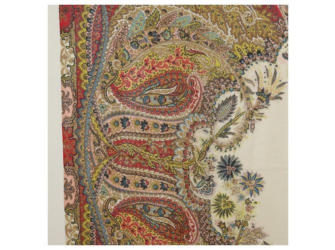 Etro Großer Schal aus Seide in Multicolor Auth am11161A Mehrfarben - Ansicht 5
