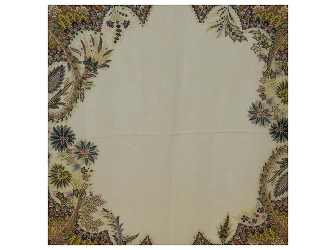 Etro Großer Schal aus Seide in Multicolor Auth am11161A Mehrfarben - Ansicht 6