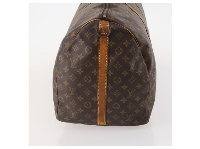 LOUIS VUITTON Monogram Keepall Bandouliere 60 Borsa Boston M41412 LV Auth YKZ466 Monogramma - vista 4