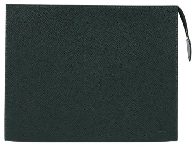 LOUIS VUITTON Poche Toilette Taiga 26 Epicea LV Auth BAZ284 - vista 13