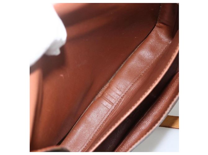 LOUIS VUITTON Borsa a Spalla Monogram Cartouchiere GM M51252 LV Auth BA11850 Monogramma - vista 11