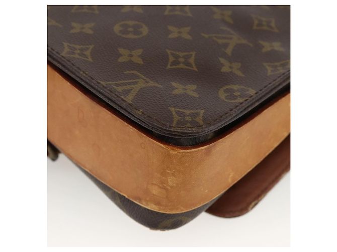 LOUIS VUITTON Borsa a Spalla Monogram Cartouchiere GM M51252 LV Auth BA11850 Monogramma - vista 15