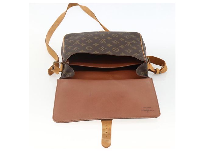 LOUIS VUITTON Borsa a Spalla Monogram Cartouchiere GM M51252 LV Auth BA11850 Monogramma - vista 18