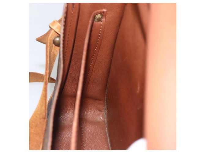 LOUIS VUITTON Borsa a Spalla Monogram Cartouchiere GM M51252 LV Auth BA11850 Monogramma - vista 22
