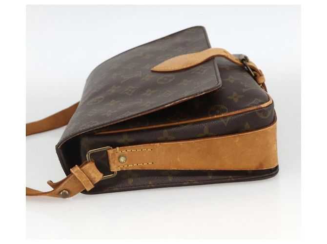 LOUIS VUITTON Borsa a Spalla Monogram Cartouchiere GM M51252 LV Auth BA11850 Monogramma - vista 3