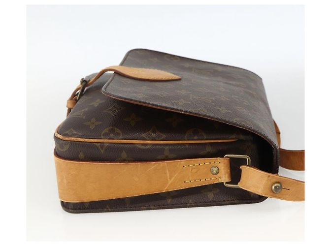 LOUIS VUITTON Borsa a Spalla Monogram Cartouchiere GM M51252 LV Auth BA11850 Monogramma - vista 4