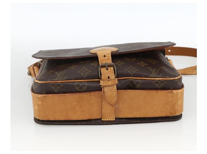 LOUIS VUITTON Borsa a Spalla Monogram Cartouchiere GM M51252 LV Auth BA11850 Monogramma - vista 5