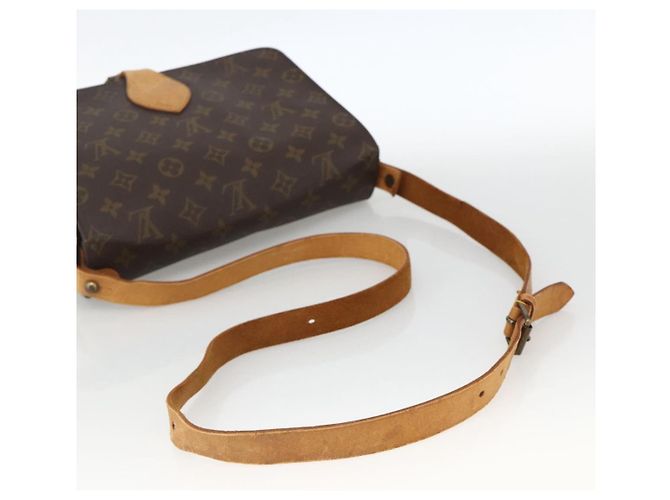 LOUIS VUITTON Borsa a Spalla Monogram Cartouchiere GM M51252 LV Auth BA11850 Monogramma - vista 7