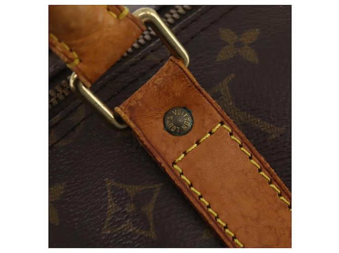 LOUIS VUITTON Borsa Boston Monogram Keepall 55 M41424 LV Auth am10986 Monogramma - vista 10