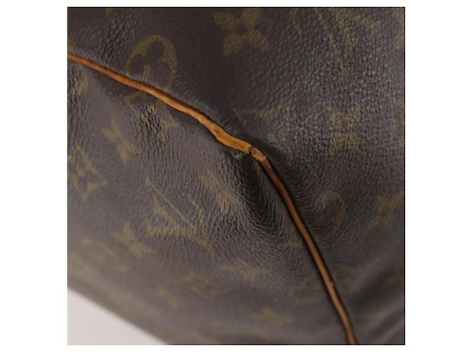 LOUIS VUITTON Borsa Boston Monogram Keepall 55 M41424 LV Auth am10986 Monogramma - vista 18