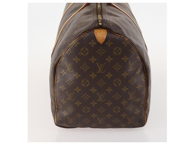 LOUIS VUITTON Borsa Boston Monogram Keepall 55 M41424 LV Auth am10986 Monogramma - vista 3