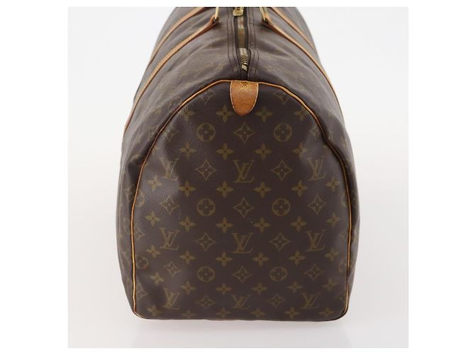 LOUIS VUITTON Borsa Boston Monogram Keepall 55 M41424 LV Auth am10986 Monogramma - vista 4