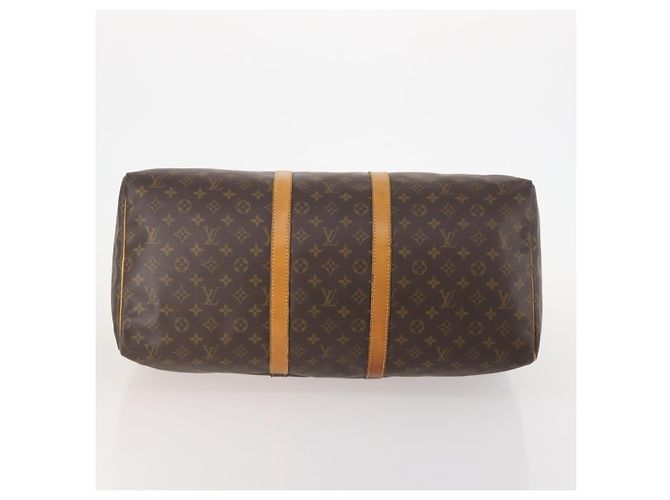 LOUIS VUITTON Borsa Boston Monogram Keepall 55 M41424 LV Auth am10986 Monogramma - vista 5