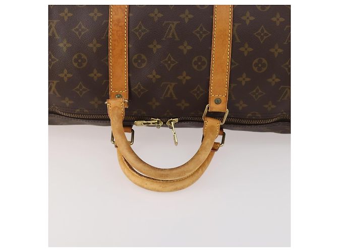 LOUIS VUITTON Borsa Boston Monogram Keepall 55 M41424 LV Auth am10986 Monogramma - vista 7