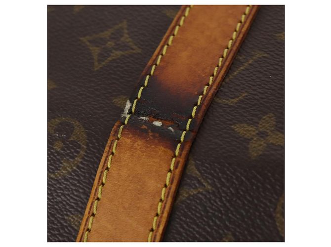 LOUIS VUITTON Borsa Boston Monogram Keepall 55 M41424 LV Auth am10986 Monogramma - vista 9