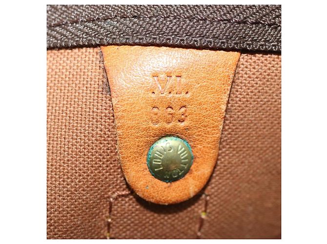 LOUIS VUITTON Borsa Boston Monogram Keepall Bandouliere 60 M41412 LV Auth 173451 Monogramma - vista 12