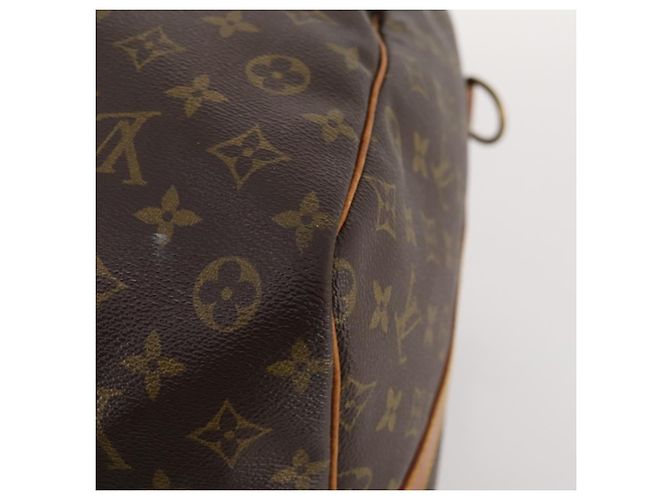 LOUIS VUITTON Borsa Boston Monogram Keepall Bandouliere 60 M41412 LV Auth 173451 Monogramma - vista 16